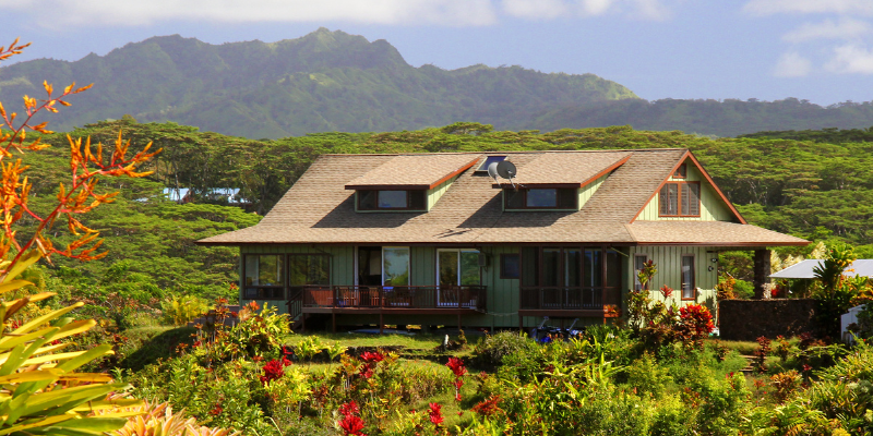 Hillside house on Kauai Kauai